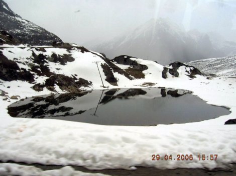 Paradise Lake, very close to Sela Pass (Alt: 13700ft) enroute to Tawang. A sight to remember from the journey.