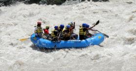 Finally emerging from the water victorious!!